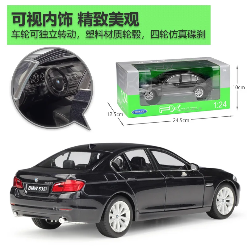 Welly 1:24 моделирование металлический спортивный автомобиль модель игрушки для Bmw