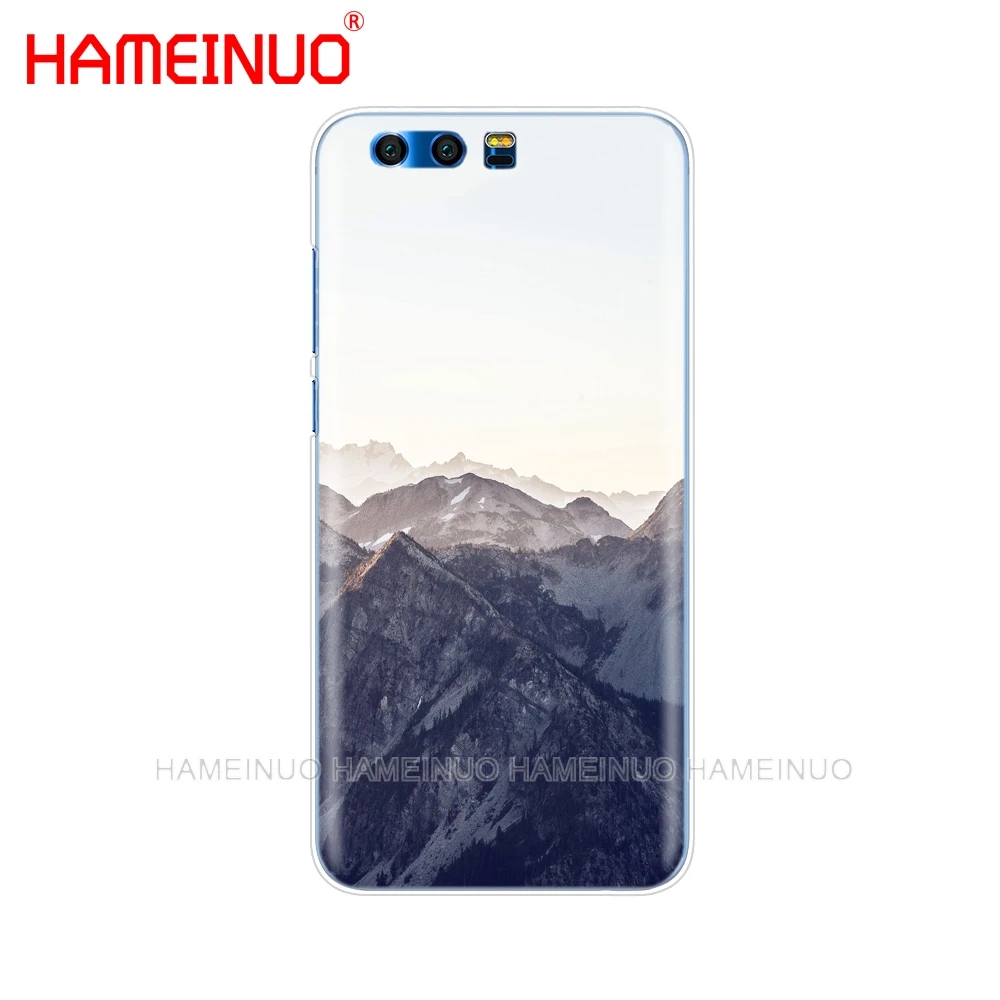 HAMEINUO чехол для телефона с изображением горы леса облаков Huawei Honor 10 V10 4A 5A 6A 7A 6C 6X 7X 8 9