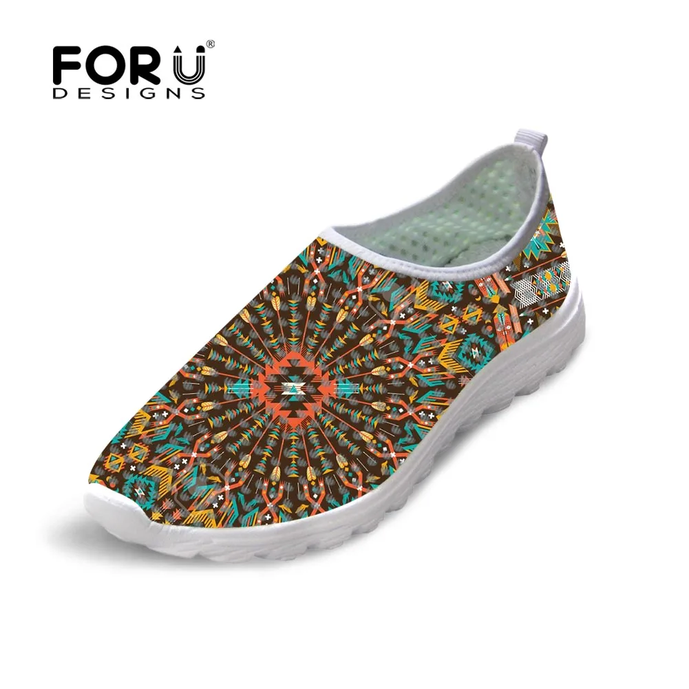 FORUDESIGNS обувь с принтом в африканском стиле; коллекция года; женская/Мужская парусиновая обувь; обувь на плоской подошве; сандалии с животными; кроссовки с принтом; дышащие водонепроницаемые Мокасины - Цвет: T0434AA