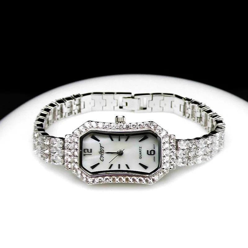 S925 Sterling Silver Vintage Thai Silver Fashion New Bracelet Female Gift Quartz Watch Detachable Section Bracelet