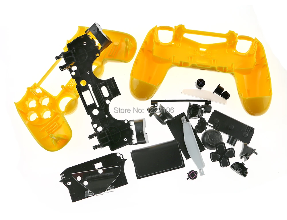 Чехол-накладка для контроллера PS4 Playstation 4 V1 цветной JDS-001 JDM-011 1 комплект - купить по