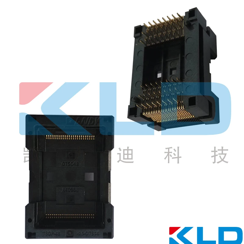 TSOP48 адаптер с гнездом 0 5 мм шаг NAND тестовое гнездо для программирования флэш