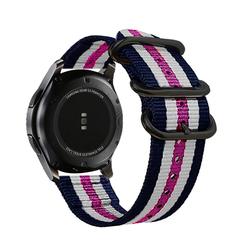 Для samsung gear sport S2 S3 Frontier классический ремешок для часов huami amazfit bip ремешок huawei GT 2 galaxy watch active 42 46 мм