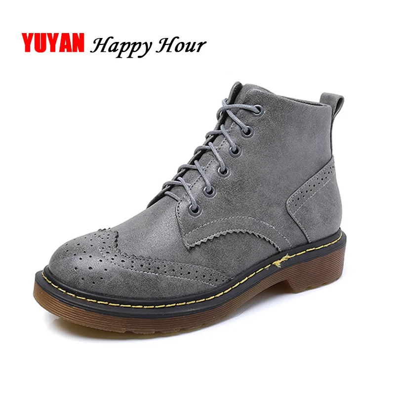 Зимняя обувь Женские Ботинки Martin ботинки из мягкой кожи Теплые плюшевые зимние