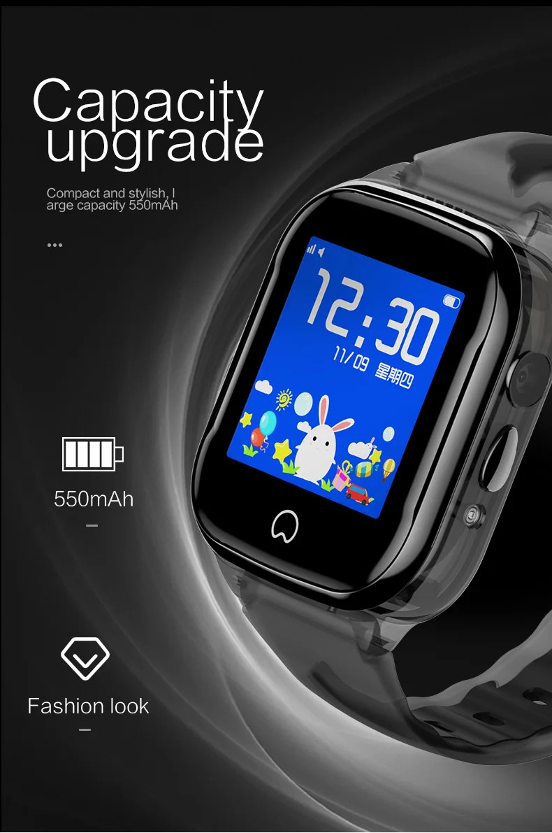 Детские умные часы gps Smartwatch IP67 водонепроницаемые умные часы дети анти-потеря Детские умные часы время Дети gps часы трекер