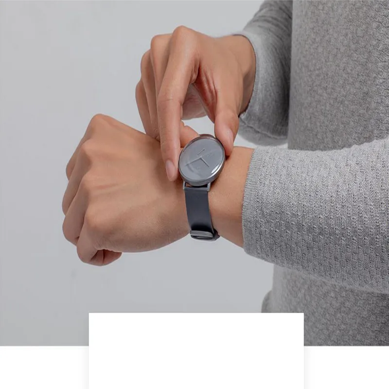 Оригинальные кварцевые Смарт-часы Xiaomi Mijia BT IP67 водонепроницаемые механические умные часы с шагомером и интеллектуальным напоминанием для Android IOS