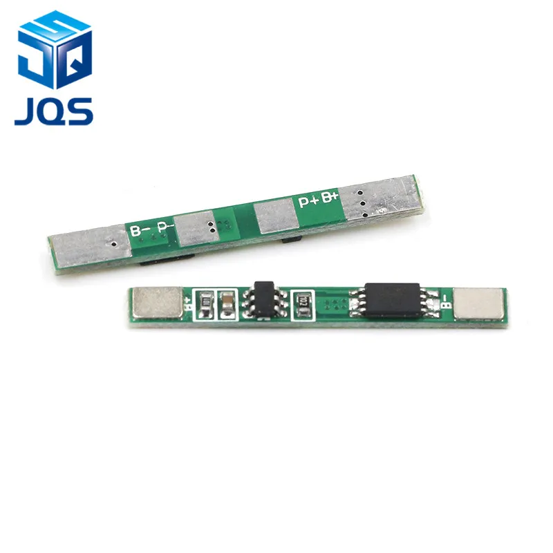 10 шт./лот 1S 3,7 V 3A литий-ионный BMS PCM плата защиты батареи pcm для 18650 литий-ионный аккумулятор