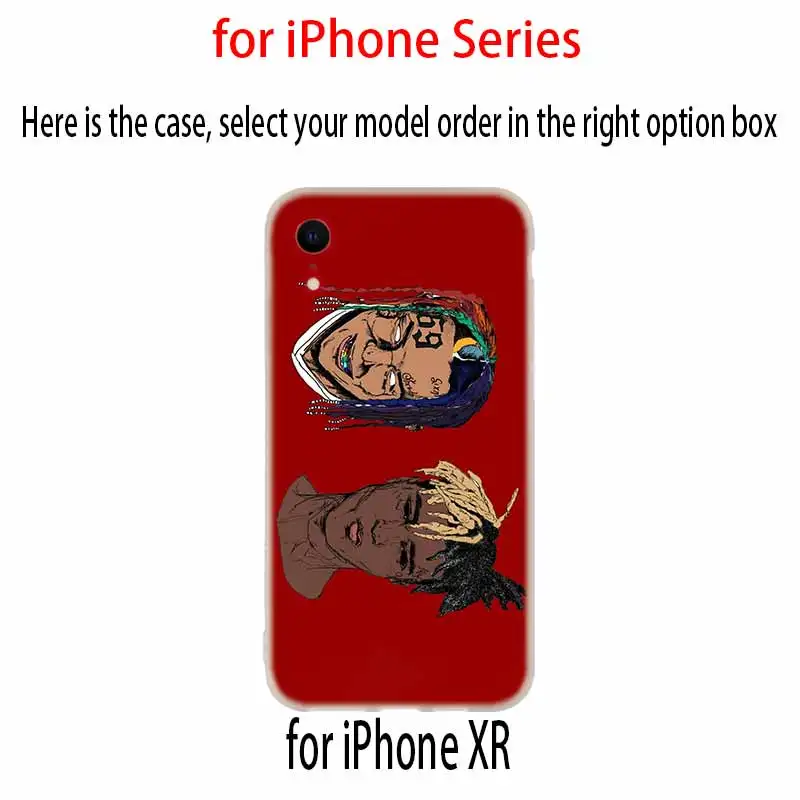 Чехол Tekashi69 6ix9ine 69 Rap singer силиконовый мягкий чехол для iPhone 12 11 Pro X XS Max XR 8 7 6 Plus 5s SE 2020 S