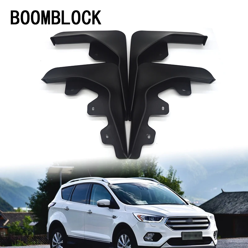 

BOOMBLOCK 1Set Car Front Rear Mudguards For Ford Kuga 2 Escape 2013 2014 2015 2016 2017 Accessories Mudflaps Fenders