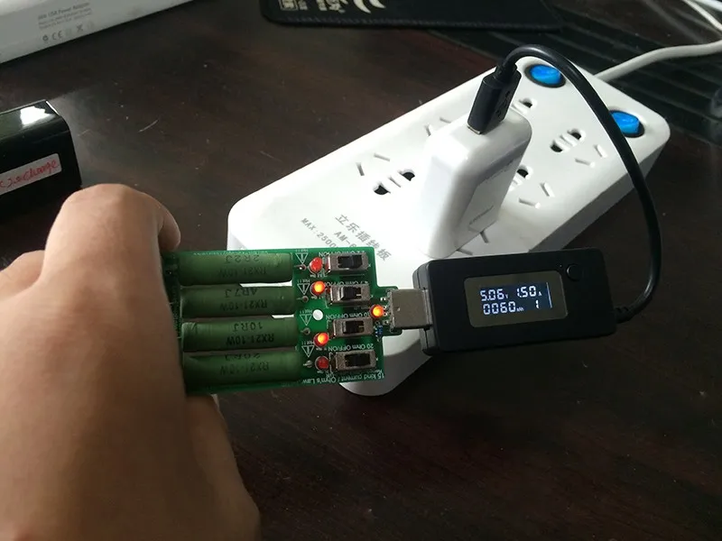 Usb dc электронная нагрузка высокая мощность сопротивление разряда резистор регулируемый 4 вида тока промышленного аккумулятора Емкость Тестер