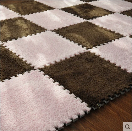 Бесплатная доставка Eva + мягкий коврик из искусственной кожи для дома плюшевый