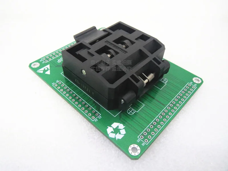 Оригинальный YAMAICHI IC Тесты сиденье IC51-1284-1433 TQFP128 сжигание программист QFP128 гнездо