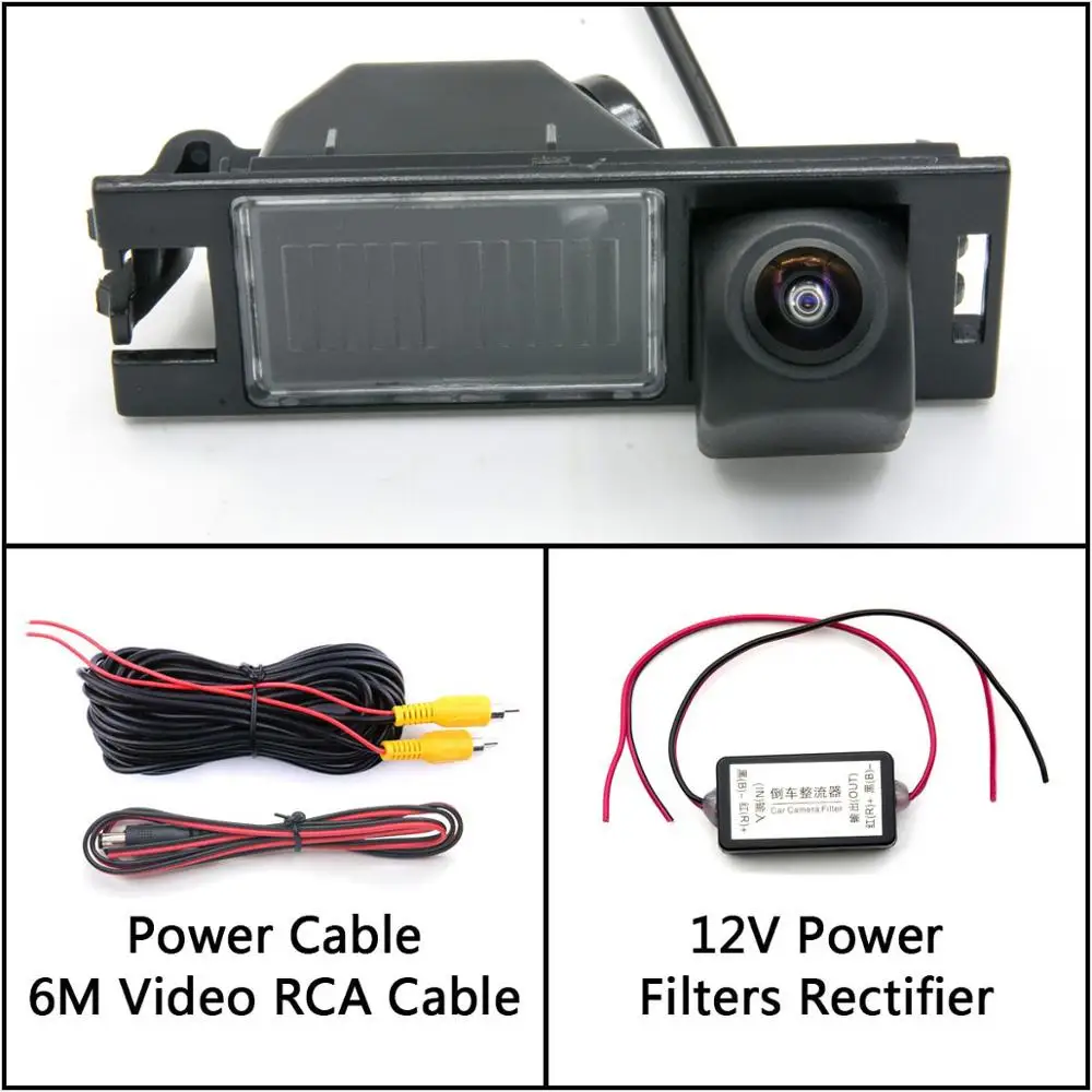 Camera With Filter 175 градусов HD камера заднего вида Камера для hyundai Tucson IX35 2005 2006 2007 2008 2009 2010 2011 2012 2013 автомобильный монитор парковки - Название цвета: Camera With Filter