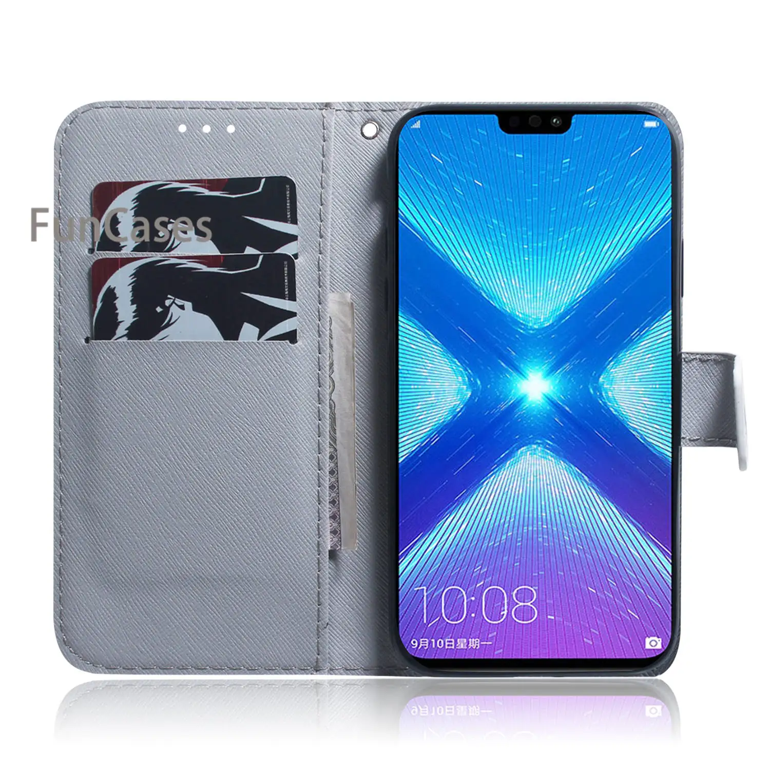 8X Mem чехол s для аксессуаров huawei Honor Чехол книжка с рисунком hoesje 8X|case for samsung galaxy|case