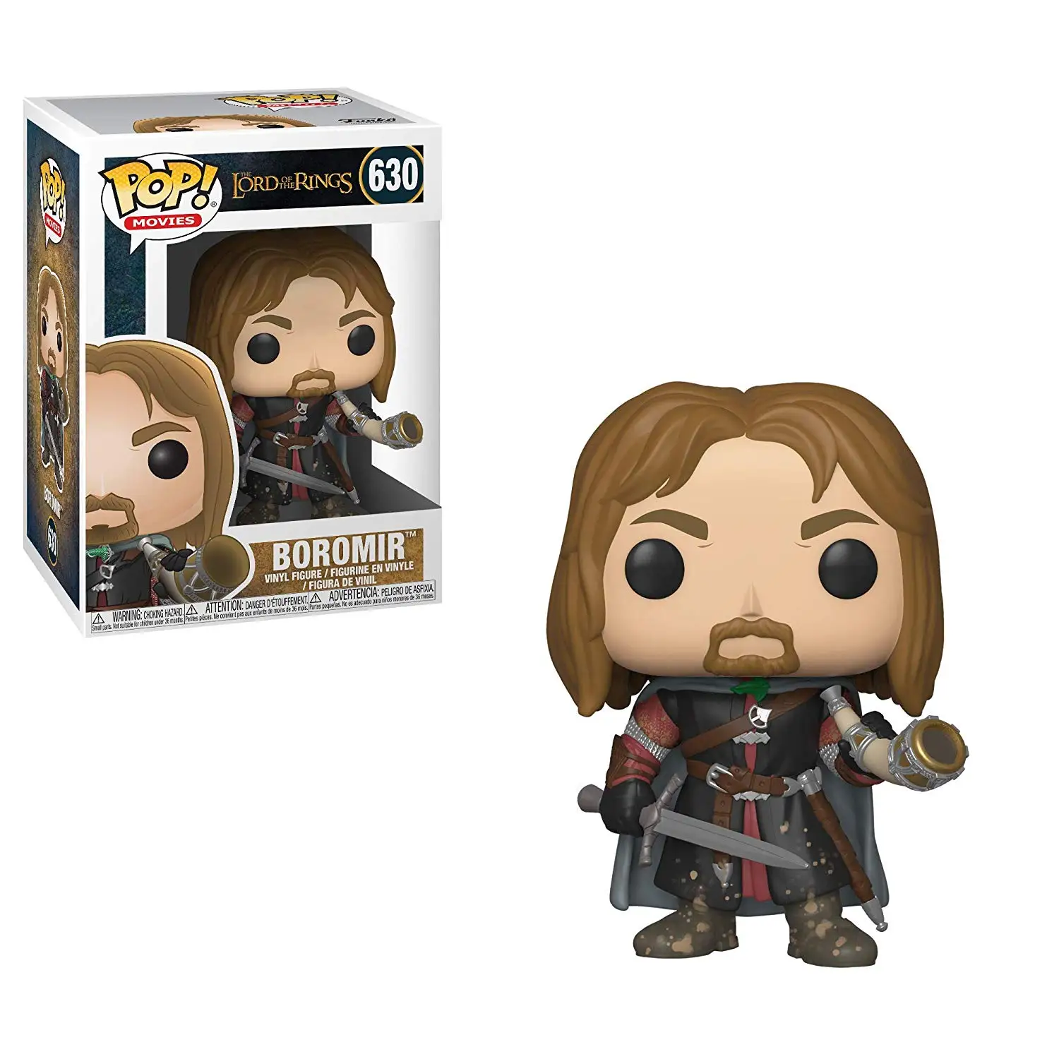 Официальный Funko pop Movies: Властелин колец-Boromir Виниловая фигурка Коллекционная модель игрушки с оригинальной коробкой