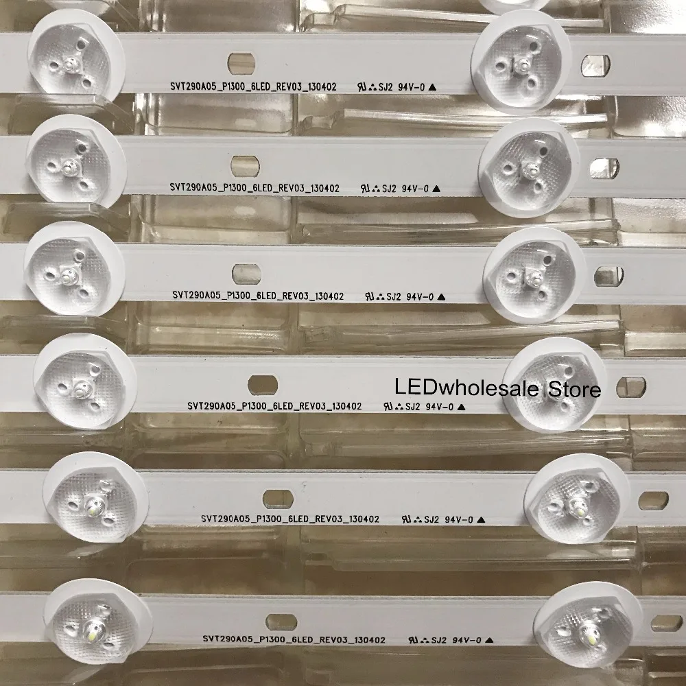 Новинка 100% Светодиодная лента SVT290A05 P1300 6LED REV03 лента-подсветка для 29P1300VT 565 мм |