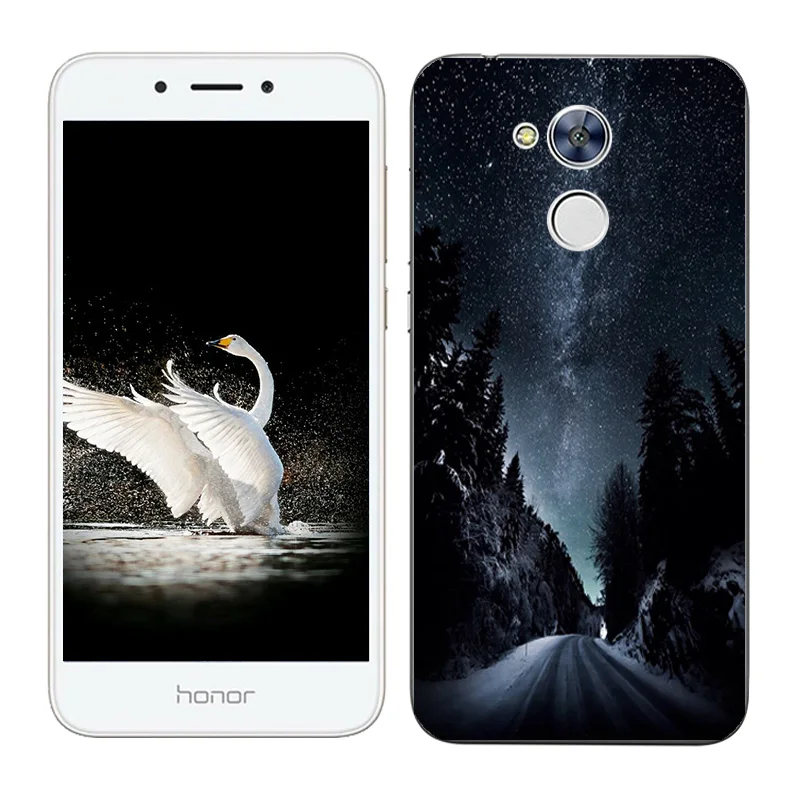 Модный мягкий чехол из ТПУ для Huawei Honor 6A силиконовый с рисунком бобы сумка |