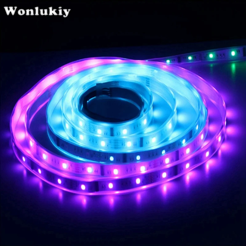 Wonlukiy 6803 Мечта Магия Полный Цвет 5050 цифровая светодиодная лента света DC12V 30
