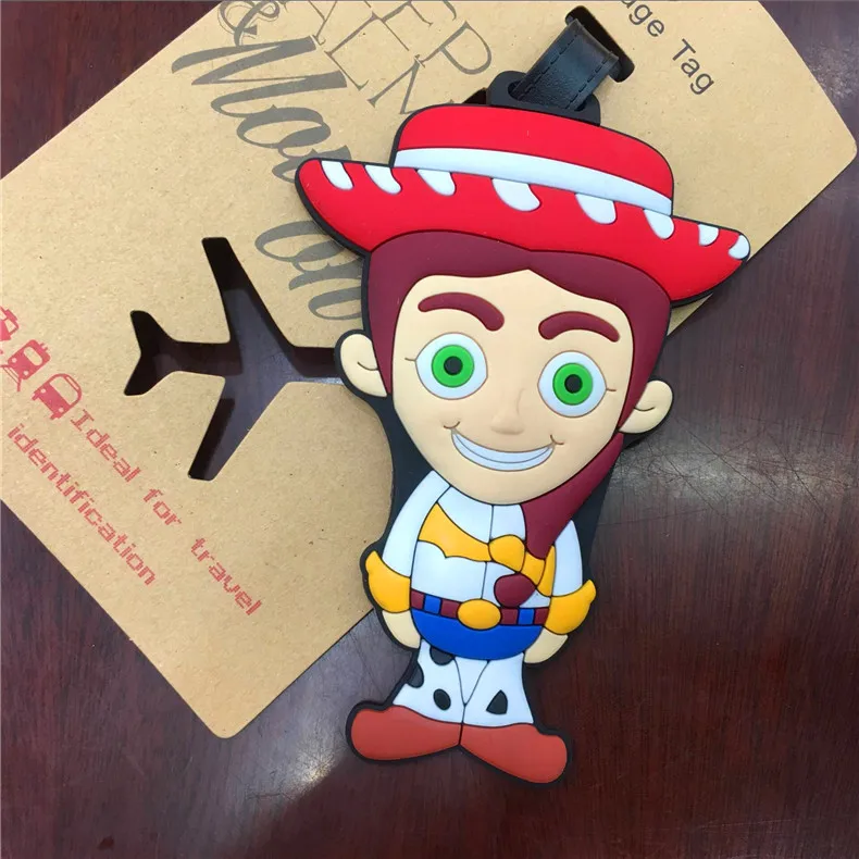 История игрушек 4 Woody Jessie Forky Bunny Базз Лайтер Клубника Медведь ПВХ багажная бирка