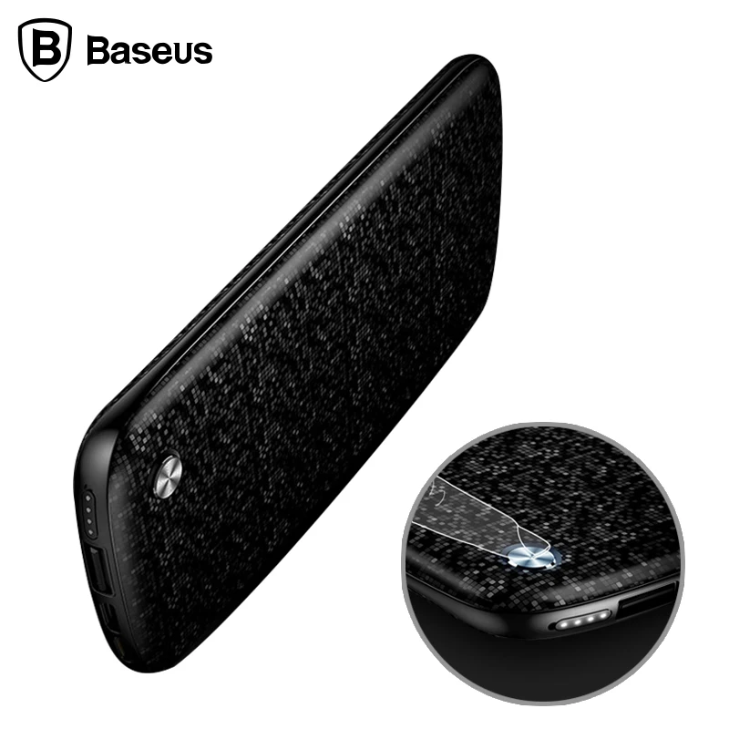 BASEUS 10000 мАч Power Bank 2.1A резервного копирования Внешняя батарея мобильного телефона
