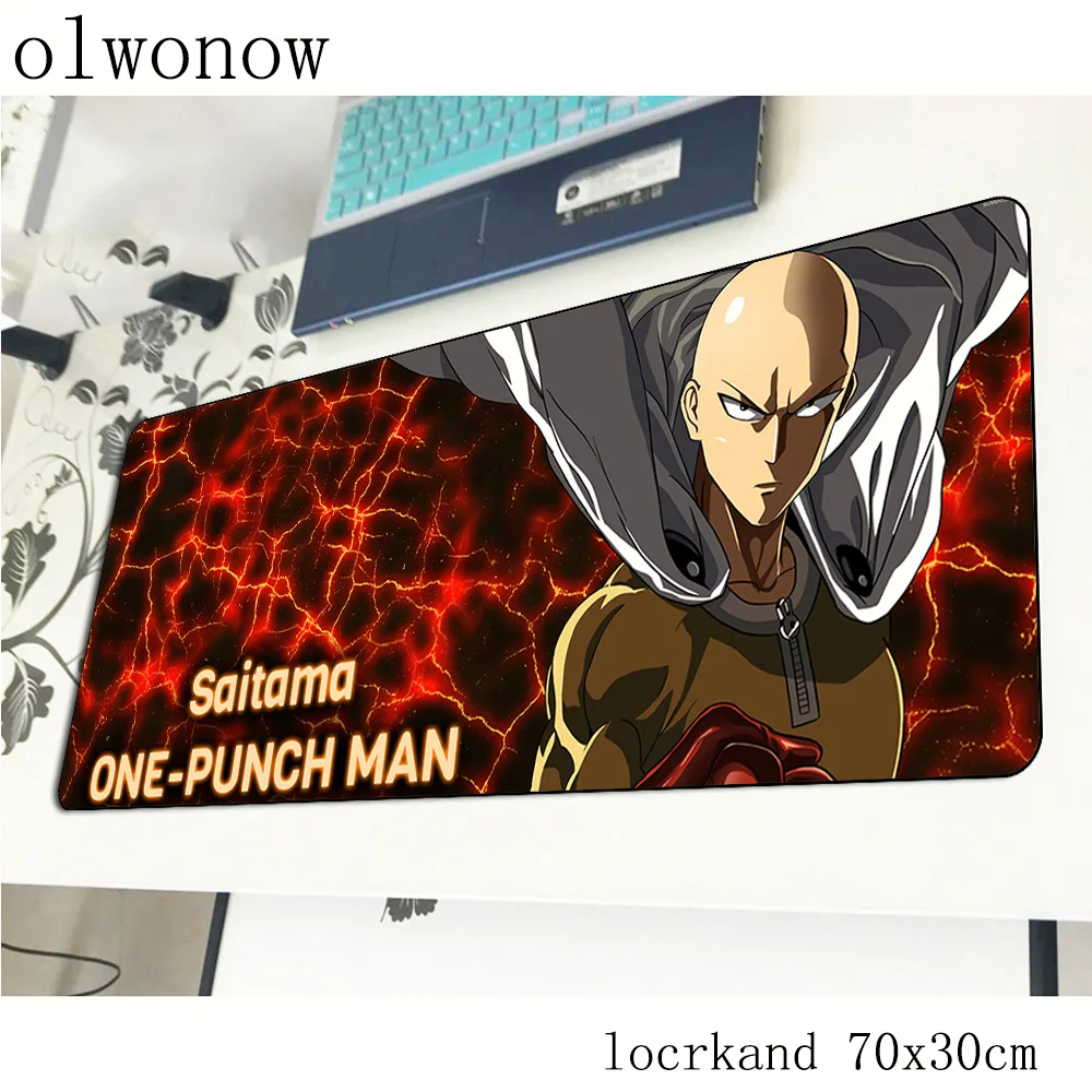 ONE PUNCH-MAN коврик для мыши персональный компьютер геймер Коврик 70x30 см padmouse