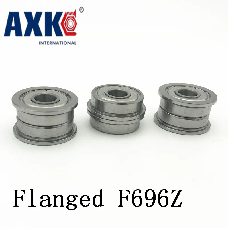 Подшипник фланцевый Axk F696zz 10 шт. 6*15*5 мм F696z F696 Zz F619/6zz | Строительство и ремонт