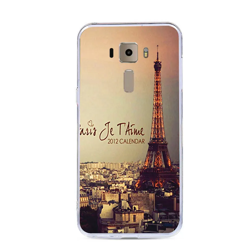J&ampR Soft Silicone Cover For Asus ZenFone 3 ZE520KL Case Pattern KL/ZE 520 KL Phone Bag Zenfone ZE Cases Printing |