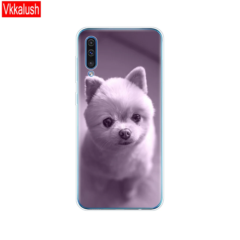 80144 Чехол для samsung Galaxy A50 Чехол Мягкий силиконовый чехол для телефона samsung A50 A505 A505F SM-A505F 6," прозрачный чехол - Цвет: 80144
