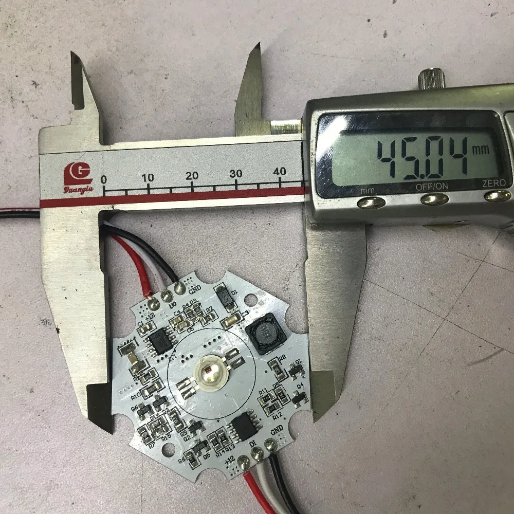 Светодиодный модуль пикселей 3 Вт высокой мощности с управлением WS2811 Вход DC12V|led