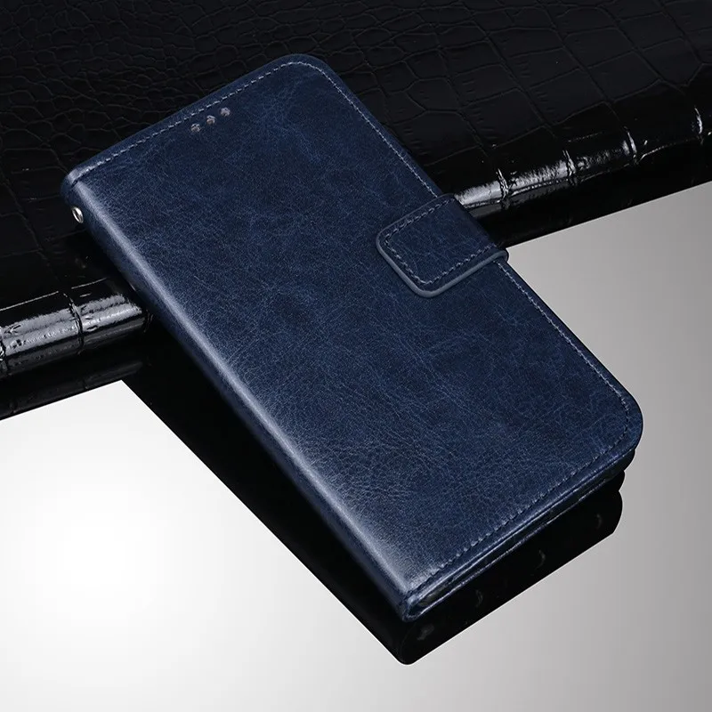 Новейший чехол для Vertex Impress Omega Wallet Case из искусственной кожи в стиле ретро с магнитным зажимом, модными стойками и ремешком.