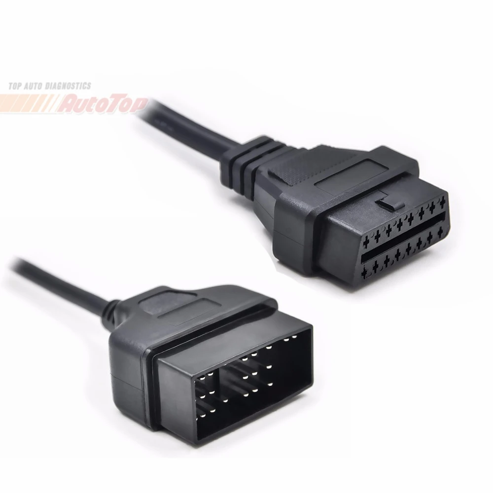 Для ТОЙОТА-диагностика кабеля 22pin OBD диагностический разъем для OBD2 16Pin кабель Разъем для Toyota 22 Pin авто аксессуары