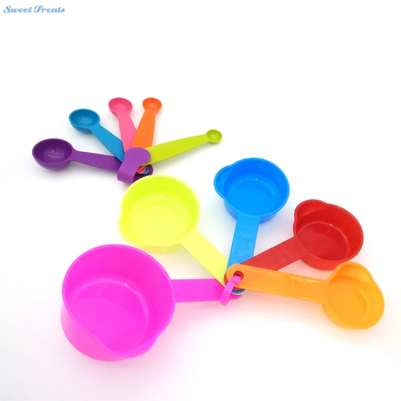 Набор измерительных чашек и ложек измерительные чашки многоцветные ложки