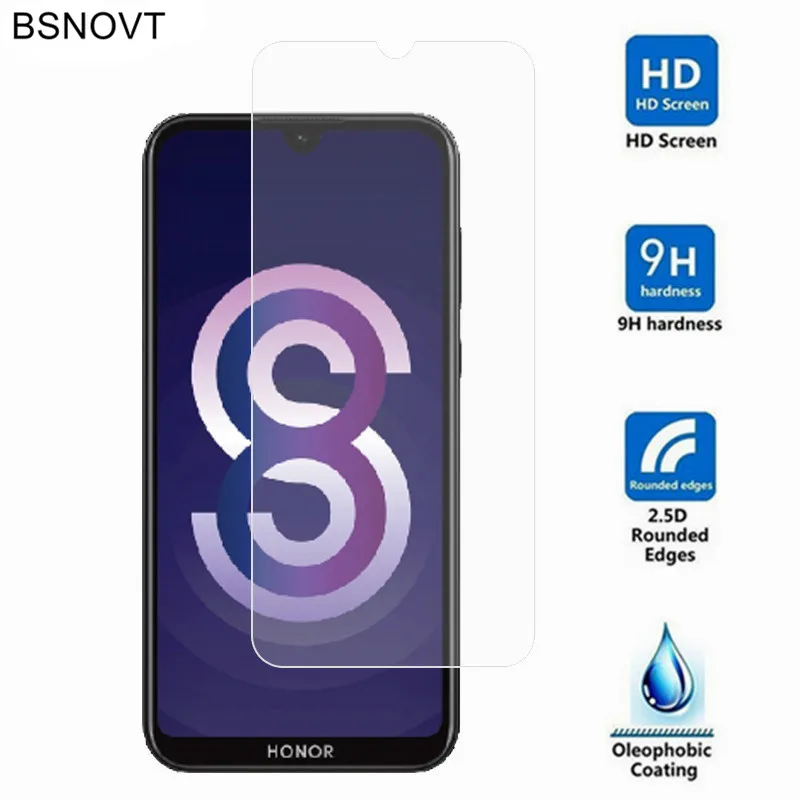 2 protectores de pantalla para Huawei Honor 8S, cristal templado para Huawei Honor 8S, cristal para Honor 8S-1