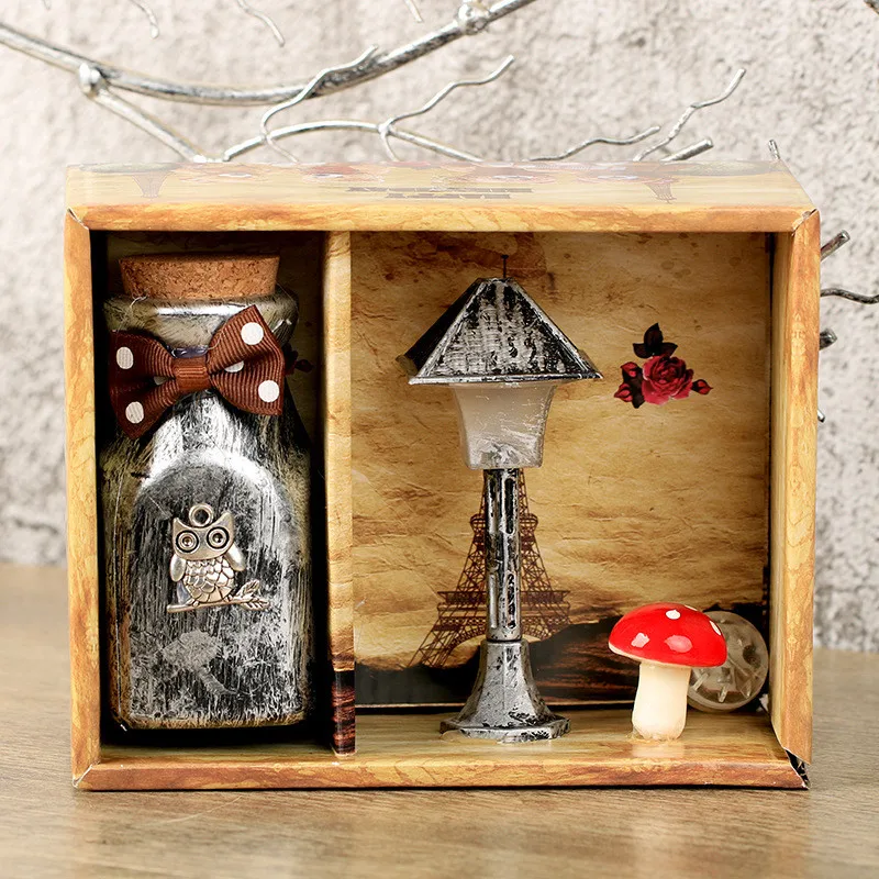 Новая светодиодная лампа дизайн время двери интерес оригинальное деревянное