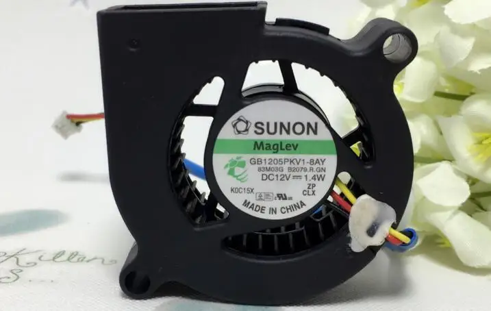 SUNON 5020 DC 12V 1 4 W GB1205PKV1-8AY проектор Turbo Blower охлаждающий вентилятор | Компьютеры и офис