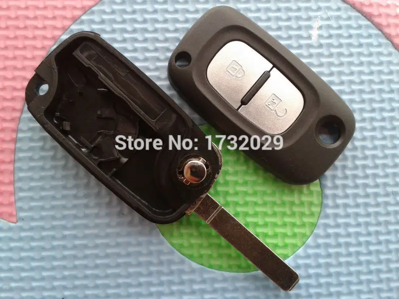 1 шт. замена флип ключей для Renault Clio Kangoo Megane Modus 2/3 Кнопка чехол брелока