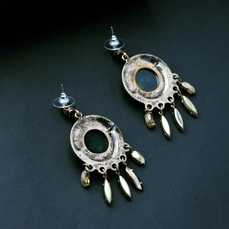 Exclusive Ethnic Style Marquise Statement Earrings Wholesale Online Store Turkey Jewelry | Украшения и аксессуары