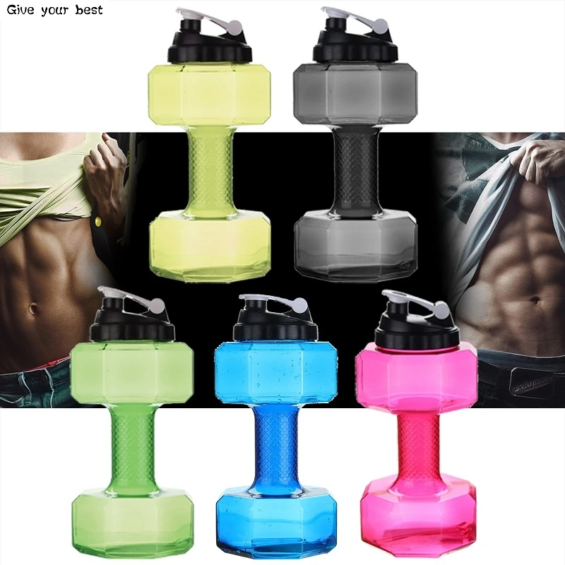 Пластиковая бутылка для воды занятий спортом на открытом воздухе фитнесом