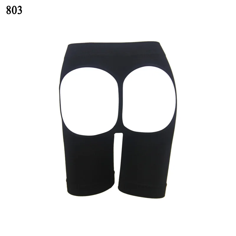 803 black Большие размеры 4XL/5XL, волшебные трусы для мальчиков, полнота, Корректирующее белье для женщин, ягодицы, сексуальные трусы с высокой талией, бесшовные трусы - Цвет: 803 black