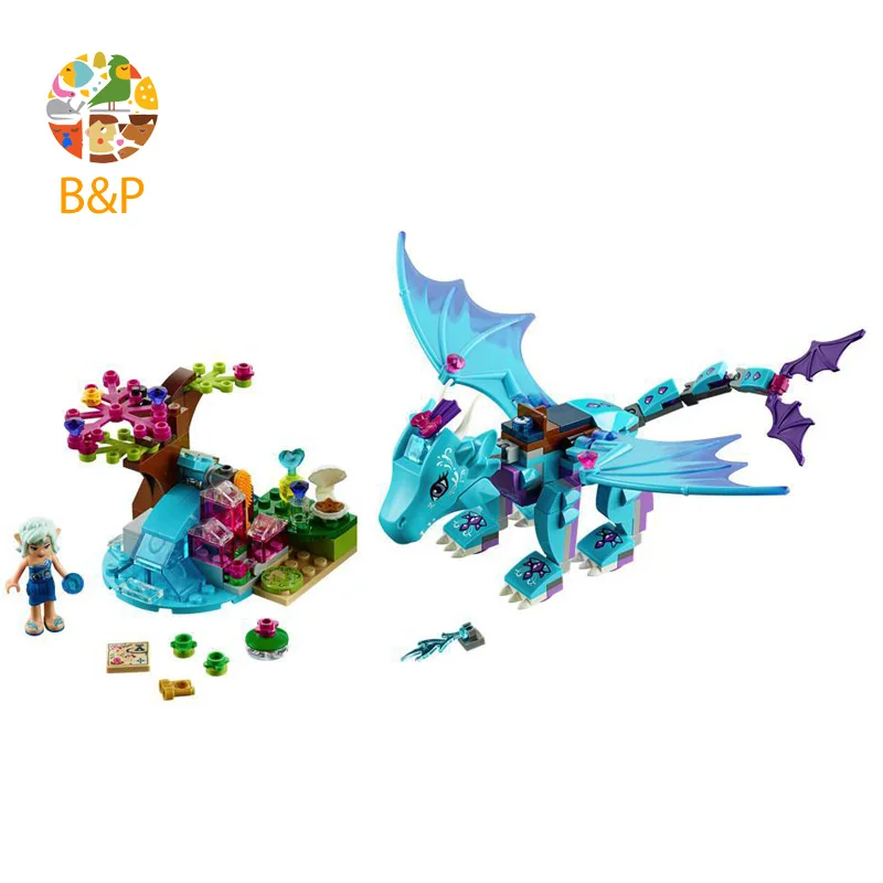 Bela Elves 10500 сказочные эльфы водный дракон Строительные кирпичи наборы блоков