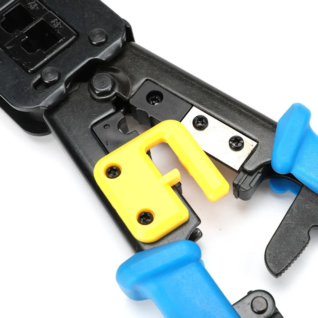 RJ45 обжимной инструмент для снятия изоляции наружных осветительных приборов электрика автоматической зачистки скручивания линии обжимные клещи для EZ прямые RJ11 RJ12