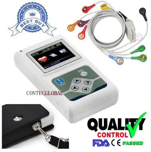 

Contec TLC5000 Hand-held Holter Monitoring Recorder System CE FDA Certified