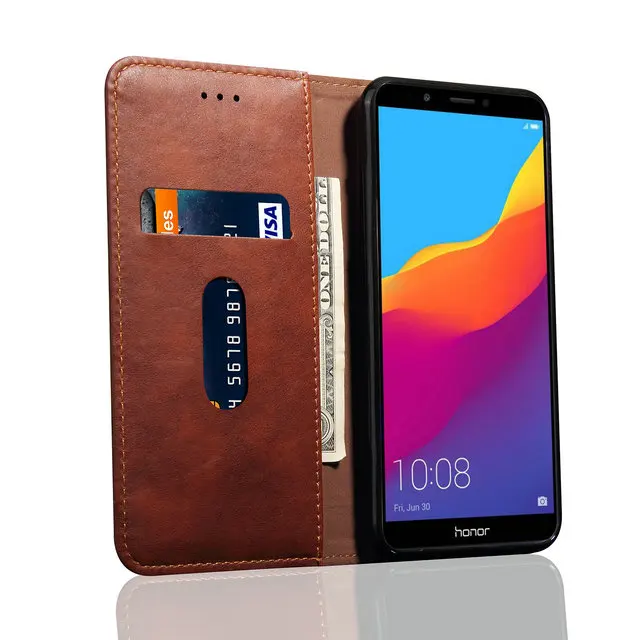 5,7 ''Huawei Honor 7C чехол AUM L41 для Funda Huawei Honor 7C Pro Чехол Флип кожаный Honor7C C7 7CPro LND-L29 5,99 ''чехол