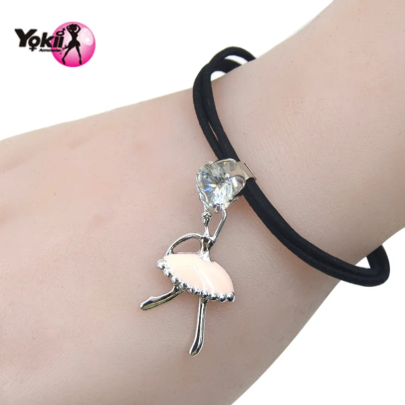 Yokii новые модные jewelrytie эластичные Галстуки волос изысканный кулон Интимные