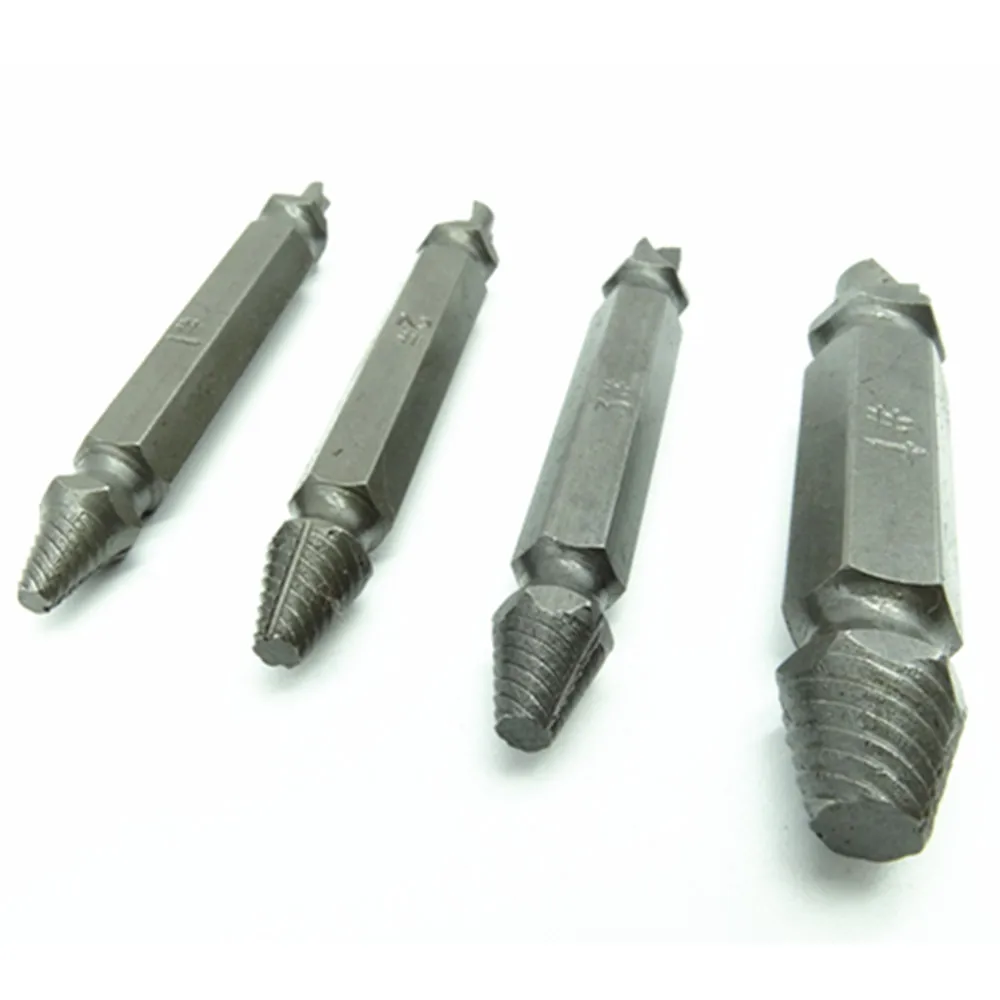 Двойные боковые сверла поврежденный болт набор для удаления металла винт