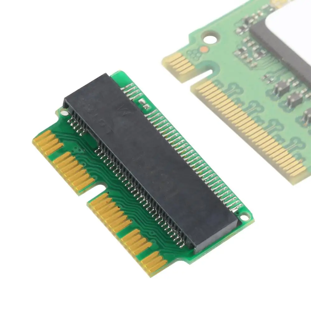 Плата адаптера M.2 PCIe X4 AHCI 2280 SSD 12 + 16pin как для MACBOOK Air 2013 2014 A1465 A1466 Mac Pro A1398 A1502|Платы