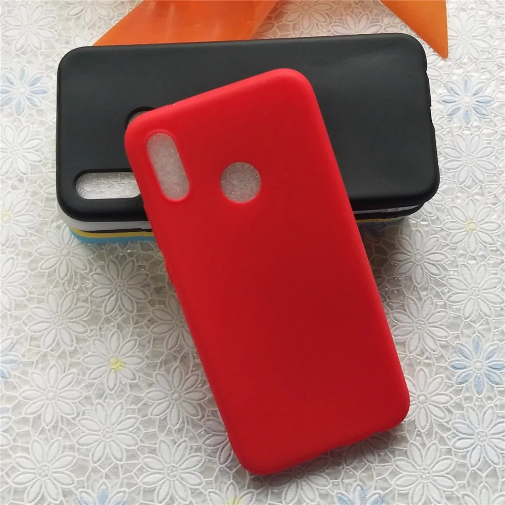 Цветной Мягкий ТПУ чехол Macarons для Huawei P20 Lite 5 84 '' высококачественный яркий с