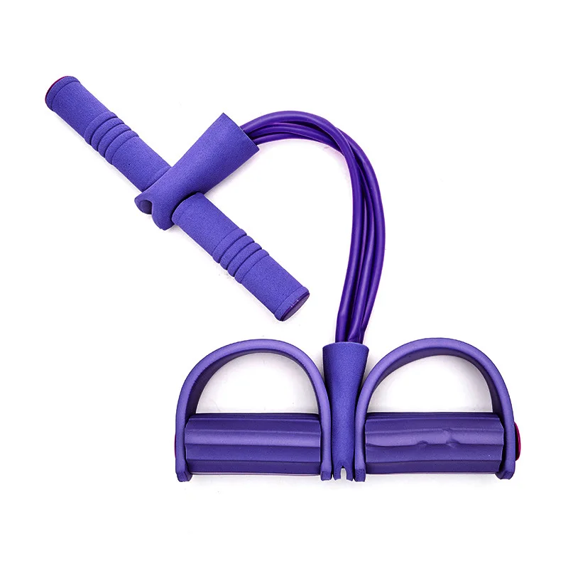 Многофункциональный Фитнес Gum4 трубы латексные ножные эластичный тяговый трос фитнес для мышц тренировки педали спортивные оборудование Эспандеры