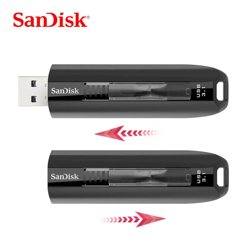 SanDisk Extreme Go USB 3 1 флеш накопитель 128 ГБ 64 высокоскоростная память usb u диск SDCZ800|USB