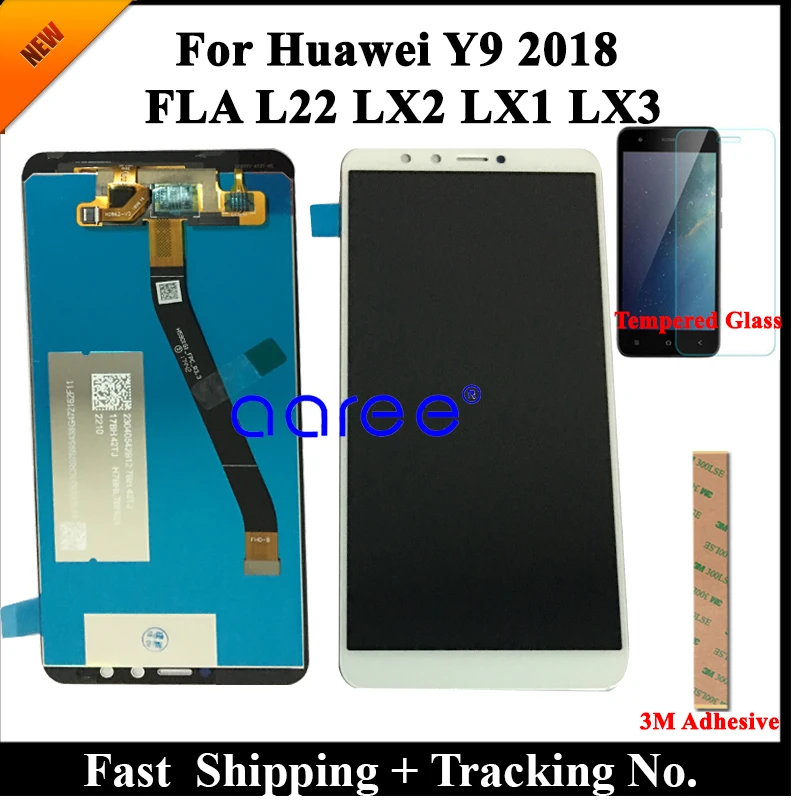 Оригинальный ЖК-дисплей для Huawei Y9 2018 сенсорный дигитайзер в сборе | Мобильные